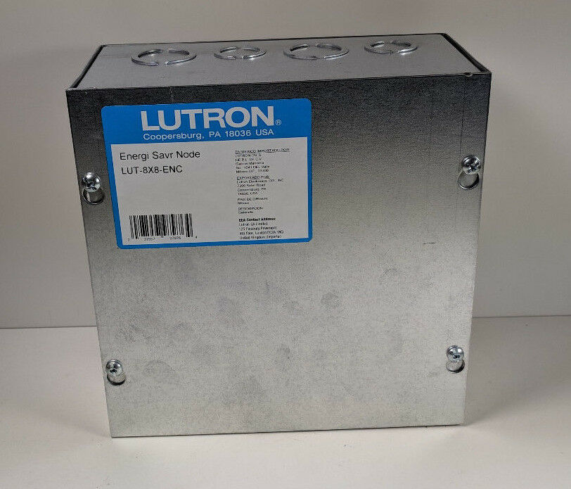 Lutron LUT8X8ENC Energi Savr Node Programming Interface Enclosure