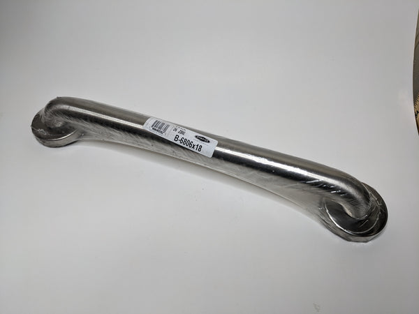 Bobrick B-6806x18 Stainless Steel 18" Grab Bar Handle Shower Bath Safety