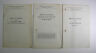 Lot of 3 International Shooting Union Regulations Clay, Small Bore, Center Fire