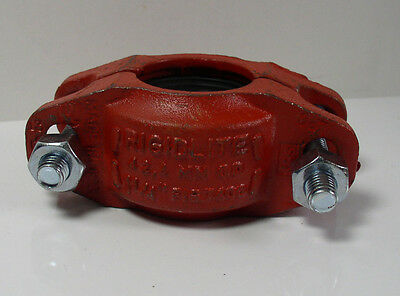 Anvil Ridgidlite 7400 Gruvloc Coupling 42.4mm 1-1/4" EP Gasket (Red/Green)