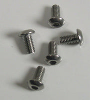 (50) M3 x 0.5 x 6mm SS Stainless Steel Button Head Cap Screw Qty 50 M3-0.5