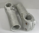 (2) Burndy NYT4848 Copper T Connector Bolted to Compression Substation 2000MCM