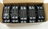 (10) Wieland 34.110.0147.0 Flare Move HC-2P Relay Socket 12A 300VAC Box of 10