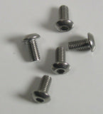 (500) M3 x 0.5 x 6mm SS Stainless Steel Button Head Cap Screw Qty 500 M3-0.5