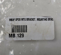 Ives MB3F SP28 Steel Mounting Plate Aluminum Finish