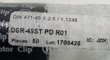 (10) Rotor Clip DSR-45ST PD Snap Retaining Ring External HD M45 Steel Phos X10