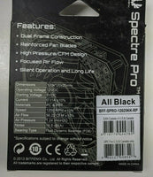 3X BitFenix BFF-SPRO-12025KK-RP Spectre Pro 120mm Case Fan