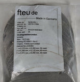 25X FTEU 304 SS 116.3mm (4.58") 3-Layer 50/80/50 Wire Mesh Round Screen Disc