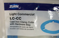 Zurn LC-C2N 2" No Hub Cast Iron Body & LC-CC Clamp Collar
