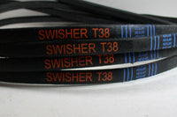 4X Swisher T38 1/2" x 38" Lawn Mower V-Belt