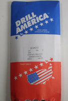 (6) Drill America D-AN1/2 HSS Straight Shank 1/2" Jobber Drill Bit 118 Point