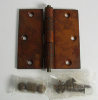 (3) LB Brass LH-8235380 3-1/2" Mortise Hinge in Rust Finish Box of 3