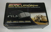Power Stop 17-1264 Z17 Evolution Plus Disc Brake Pad Set and Hardware Kit Front