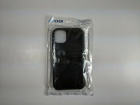 Dockem Exec M2 Wallet Case For iPhone XR w/ Integrated Metal Plate Black