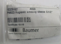 Baumer PM023 Hygienic Welding Sleeve G1/2", 3A Approved