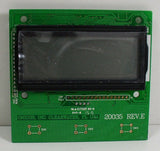 Onicon 20035 Rev. E Flow / BTU Meter LCD Display Board