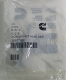 Genuine Cummins 3685888 Screw, Hex Head Cap