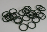(25) Parker VW155 2-015 O-Ring Green Flourocarbon Rubber 90 Duro .551 ID Qty 25