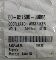 Vulcan Hart 851800-8 Door Latch With Striker and No Screws