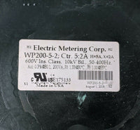 Electric Metering Corp WP200-5-2 Wound Primary Current Transformer 600V
