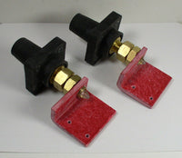 (2) Cooper Interconnect E1016 Female Insulated Receptacle Interlock Switch Mount