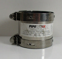 Pipe Conx SC01-150 1-1/2" Stainless Steel Shielded Coupling