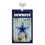 Dallas Cowboys Corrugated Metal Ornament Christmas Holiday Gift