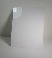 (45) 8.5 x 11 Mirage Board Dry Erase Paper 15 Pt Gloss White School Home Office