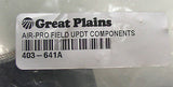 Great Plains 403-641A Air-Pro Field Update Components