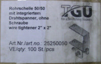 TGU 25250050 Wire Tightener Galvanized 2" x 2" Lot of 3