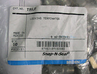 (50) Belden TRLF Snap-N-Seal Locking Ternimator F Series Bag of 50