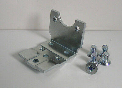 (4) Threaded Steel Mounting Bracket 038376 With 5 Screws (12-24) Lot of 4