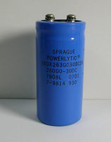 Sprague 36DX263G030BC2A Capacitor 26000 - 30DC 7808L