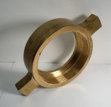 5" Brass Pin Coupler Adapter AB 814B Cover Seal Flange Ring Free Ship